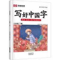 音像写好中国字 6年级 下册《写好中国字》编写组 编