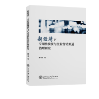 音像新经济下专用与企业营销渠道治理研究蒋守芬