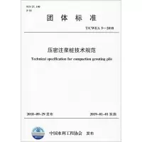 音像压密注浆桩技术规范 T/CWEA 5-2018中国水利工程协会