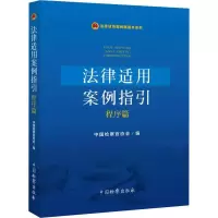 音像法律适用案例指引 程序篇中国检察官协会 编
