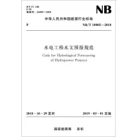 音像水电工程水文预报规范 NB/T 10085-2018能源局