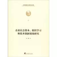 音像企业社会资本、组织学习和技术创新绩效研究张鹏