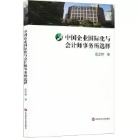 音像中国企业国际化与会计师事务所选择连立帅