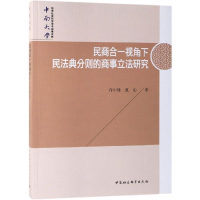音像民商合一视角下民法典分则的商事研究许中缘,夏沁