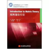 音像矩阵理论引论/北京航空航天大学英文教材系列丛书李红裔 等