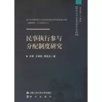 音像民事执行参与分配制度研究王娣,王德新,周孟炎