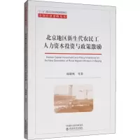 音像北京地区新生代农民工人力资本与政策激励陈雄鹰 等
