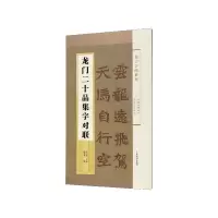 音像龙门二十品集字对联/集字字帖系列编者:郑晓华