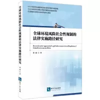 音像全球环境风险社会规制的法律实施路径研究崔盈