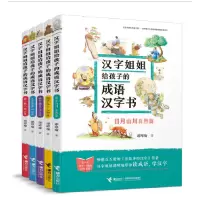 音像汉字姐姐给孩子的成语汉字书系列共5册邱昭瑜