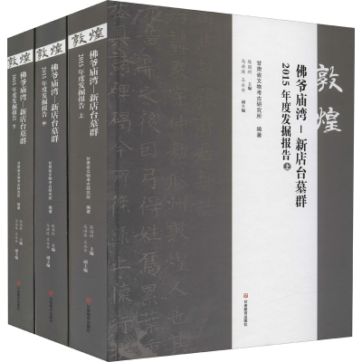 音像敦煌爷庙湾-新店台墓群2015年度发掘报告(全3册)作者