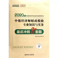 音像中级经济师财政税收专业知识与实务冲刺8套题作者