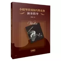 音像小提琴常用技巧曲演奏指导蒋雄达 著