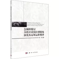 音像急倾斜煤层分段开采围岩裂隙场演化及瓦斯运移规律刘程
