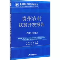 音像贵州农村扶贫开发报告(2019-2020)黄勇,宋明 编