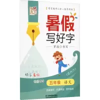 音像暑写好字 5年级 语文罗扬