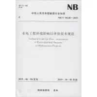 音像水电工程环境影响后评价技术规范 NB/T 10140-2019能源局