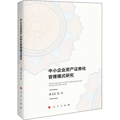 音像中小企业资产券化管理模式研究潘文富