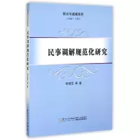 音像民事调解规范化研究/契合与系列李祖军