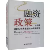 音像融资政策对小额贷款公司多重绩效的影响研究范亚辰