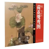 音像历代名画临摹大图范本37荷花鸳鸯图·陈洪绶江西美术出版社