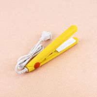 鸡仔黄 [卷发筒]无夹板 迷你学生卷发棒两用电夹板女拉直发器直卷两用直板夹刘海内扣神器