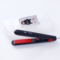 黑色熊(送收纳盒) 直卷两用单品 [干湿四用]迷你卷发棒直卷两用内扣卷发器大卷烫发器直发器夹板