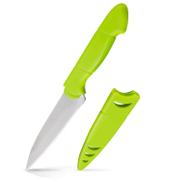 [颜色随机]欧圣美百利水果刀 绿白红三色随机 M-0324