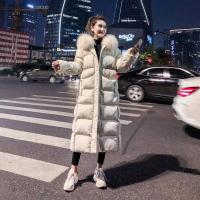 尤柯鸟(yoekbird) 李子柒同款羽绒服羽绒服女东大2019新款韩版中长款宽松大码棉衣学生过膝棉服