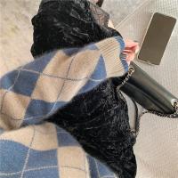 尤柯鸟(yoekbird) 新春优惠时尚韩潮 高级感时髦轻奢毛衣高级感重工丝绒蕾丝半身裙