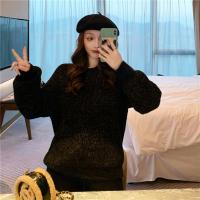 尤柯鸟(yoekbird) 新春优惠时尚韩潮 超软糯体验温柔宽松金丝多色毛衣 宽松慵懒风粗线上衣