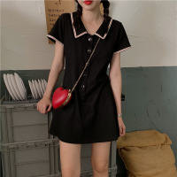 尤柯鸟(yoekbird) 新春优惠时尚韩潮网红厌世风显瘦olo连衣裙