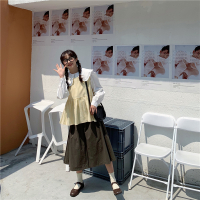 尤柯鸟(yoekbird) 新春优惠时尚韩潮新款甜美减龄百搭马甲娃娃衬衣