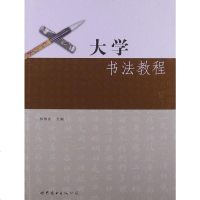 【二手8成新】大学书法教程 9787510047381