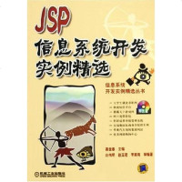 [二手8成新]JSP信息系统开发实例精选 9787111172758