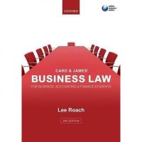 [二手8成新]Card & James' Business Law for Business 97801996980