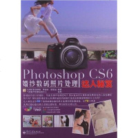 [二手8成新]Photoshop CS6婚纱数码照片处理达人秘笈 9787121194566