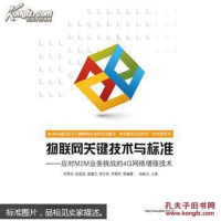 [二手8成新]物联网关键技术与标准——应对M2M业务挑战的4络增强技术 9787121229077