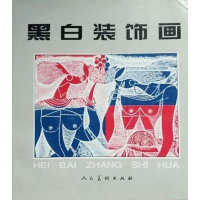 [二手8成新]黑白装饰画 9787102018409