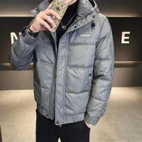 孟康(MENGKANG)冬季新款多色男士连帽羽绒服休闲潮流百搭保暖上衣加厚外套