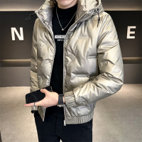 孟康(MENGKANG)秋冬季新款韩版短款羽绒服男士潮流时尚百搭轻薄保暖连帽外套