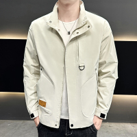 孟康(MENGKANG)男士外套春秋季2023新款高级感夹克男装潮流运动休闲帅气潮牌衣服