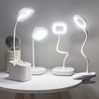 led台灯护眼书桌小学生儿童保视力充电式插电两用卧室宿舍床头灯小台灯护眼书桌学生宿舍usb学习阅读台风创意