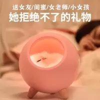 小夜灯少女心不插电儿童睡觉闺蜜毕业学生日礼物卧室床头充电台灯
