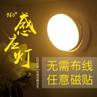 感应灯智能人体led小夜灯起夜灯床头灯衣柜楼道充电无线节能壁灯