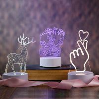 生日礼物女生闺蜜男台灯小夜灯生日礼品卧室床头简约母婴喂奶灯