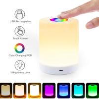 小夜灯儿童睡觉感应触摸少女心不插电网红灯台式氛围灯卧室床头灯