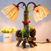 喂奶夜灯纯手工木质灯小夜灯护眼卧室床头调光灯创意装饰台灯温馨