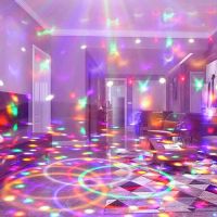 彩灯跳舞闪光灯装饰品房间女生七彩家用ktv五彩蹦迪酒吧小夜灯