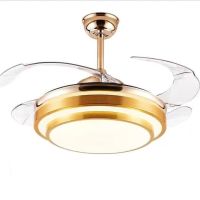 装饰吊扇风扇灯吊扇灯隐形扇一体灯节能环保蓝牙音响静音纯铜电机